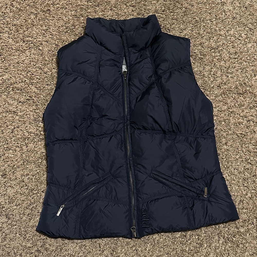 Add Down Navy Blue Puffer Vest